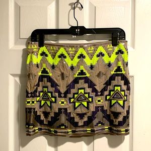 Express skirt with sequins. Size small. Great condition.